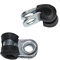 5x P-Clip Abrazadera con goma 5mm - abrazadera de tubo retención